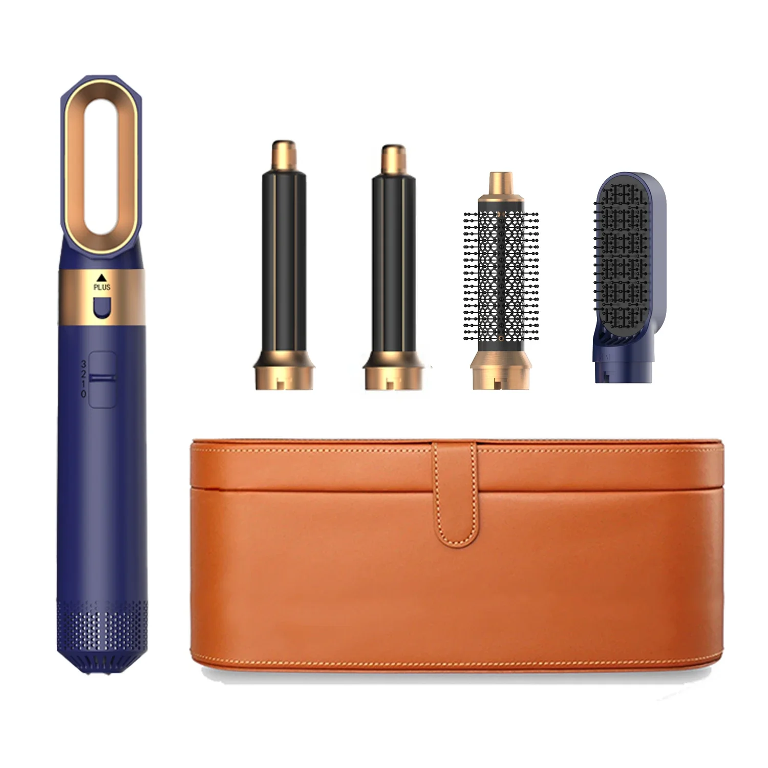 5 In 1 Hair Dryer Brush And Styler Kit Professional Hot Air Comb Curling Iron Hair Straightener For Volumizing And Styling - Image 12