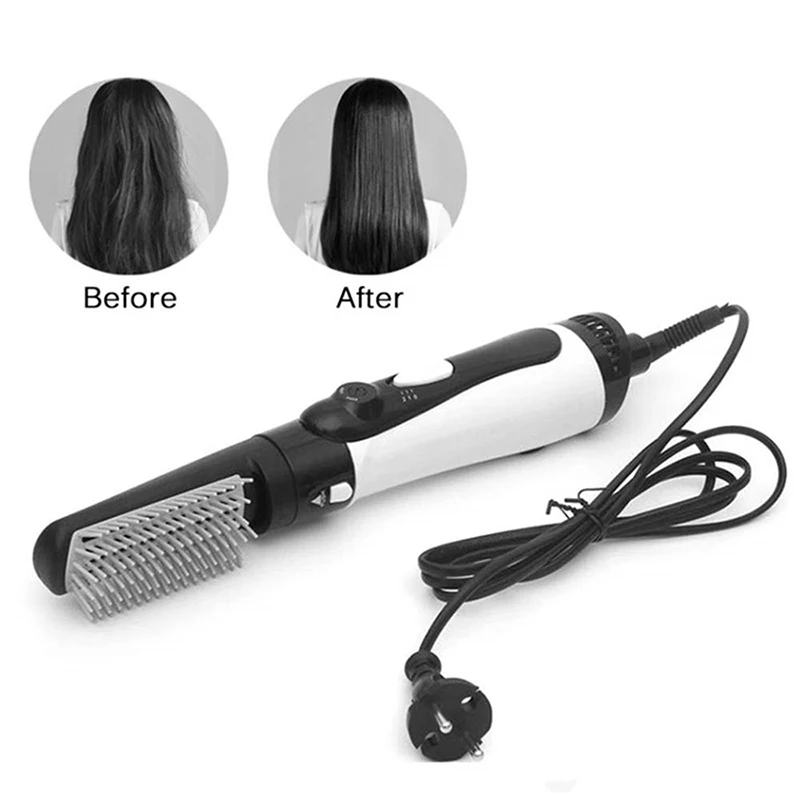Hot Air Brush One Step Hair Dryer Brush Volumizer Dry Straighten Curl Comb Negative Ionic Hair Styler - Image 5
