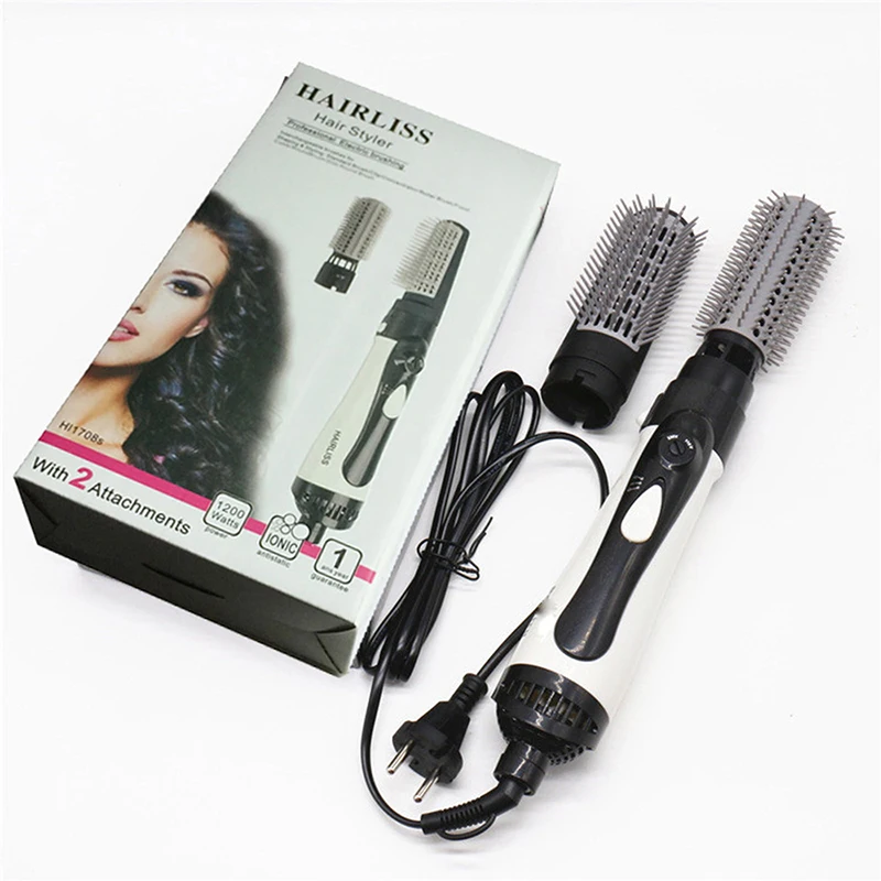 Hot Air Brush One Step Hair Dryer Brush Volumizer Dry Straighten Curl Comb Negative Ionic Hair Styler - Image 6