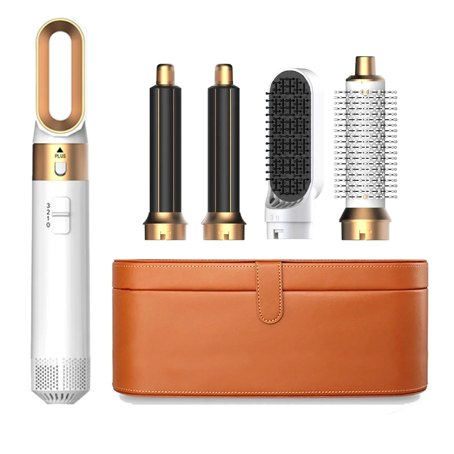 5 In 1 Hair Dryer Brush And Styler Kit Professional Hot Air Comb Curling Iron Hair Straightener For Volumizing And Styling - Image 13