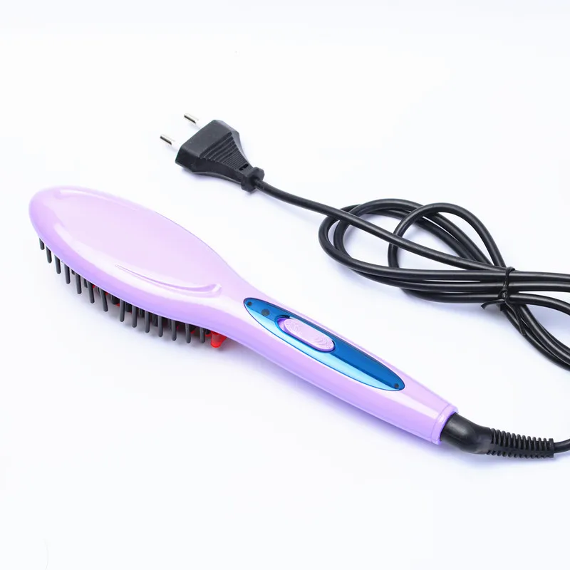 New Professional Electric Hair Straightener Comb Hair Brush Straightening Irons EU/ US/ UK/AU Plug - Image 7