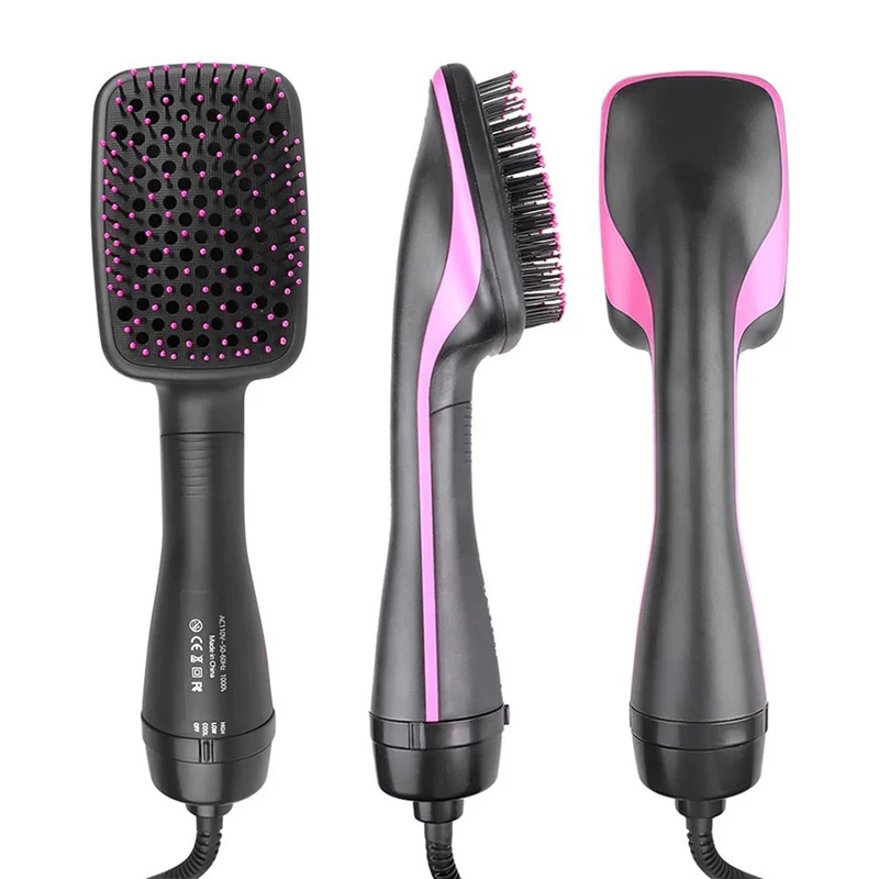 Hot Sale One Step Hair Comb Negative Ion Hair Dryer Brush Curling Straight Wet And Dry Straight Curler Hot Air Comb - Image 6