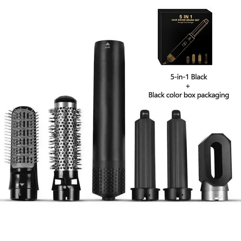5 In 1 Electric Hair Brush Hair Dryer For Dyson Airwrap Automatic Curler Hair Straightener Hot Air Comb Hairdressing Appliance - Image 9
