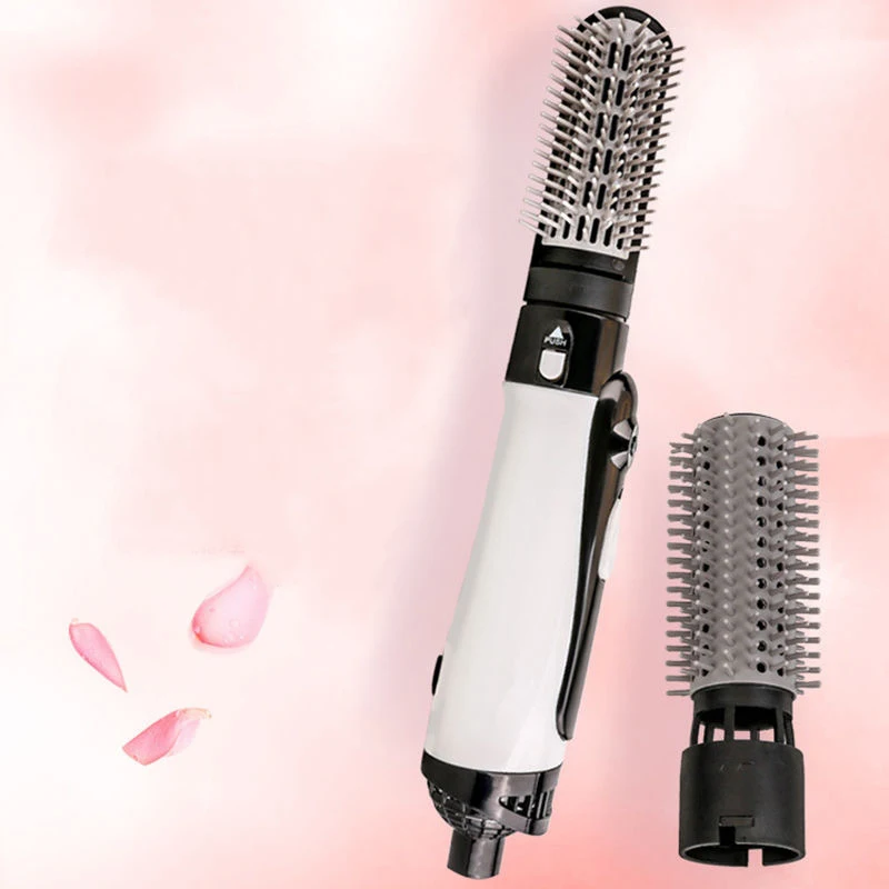 Hot Air Brush One Step Hair Dryer Brush Volumizer Dry Straighten Curl Comb Negative Ionic Hair Styler - Image 4
