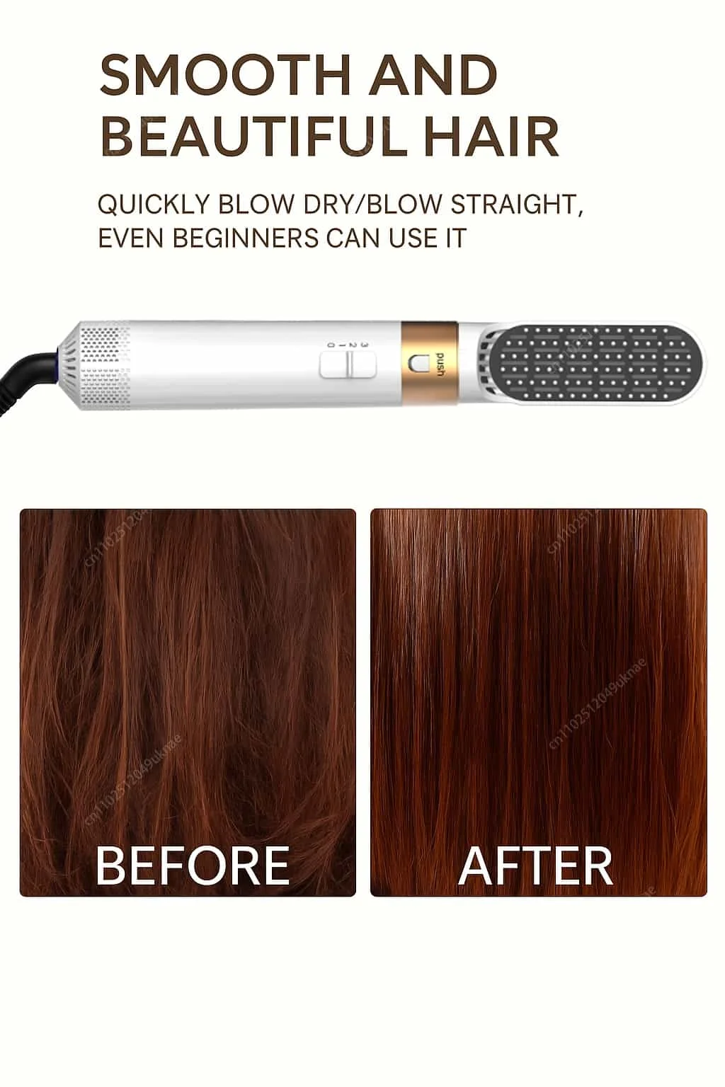 5 In 1 Hair Dryer Brush And Styler Kit Professional Hot Air Comb Curling Iron Hair Straightener For Volumizing And Styling - Image 27
