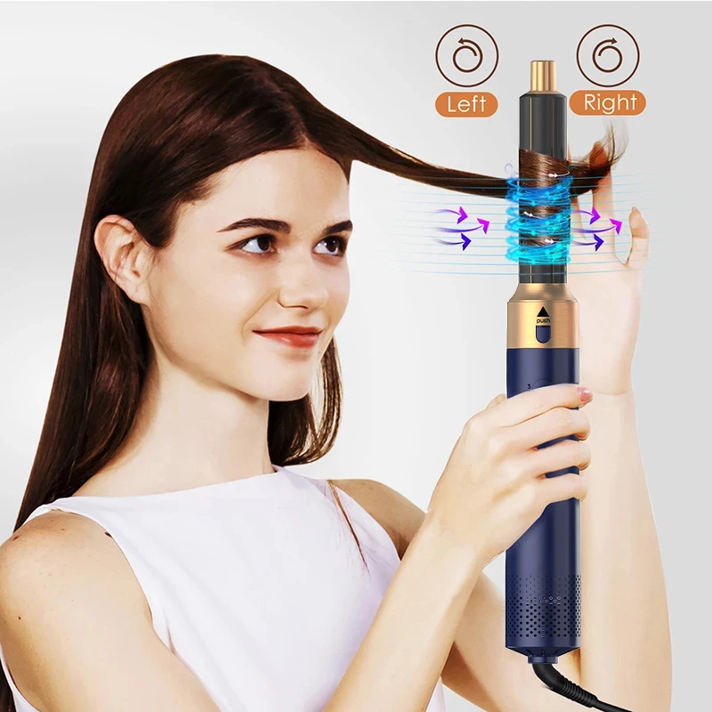 5 In 1 Hair Dryer Brush And Styler Kit Professional Hot Air Comb Curling Iron Hair Straightener For Volumizing And Styling - Image 41