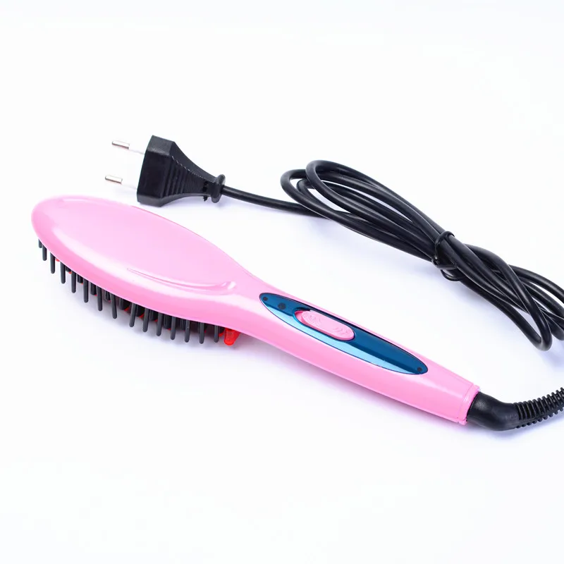 New Professional Electric Hair Straightener Comb Hair Brush Straightening Irons EU/ US/ UK/AU Plug - Image 10