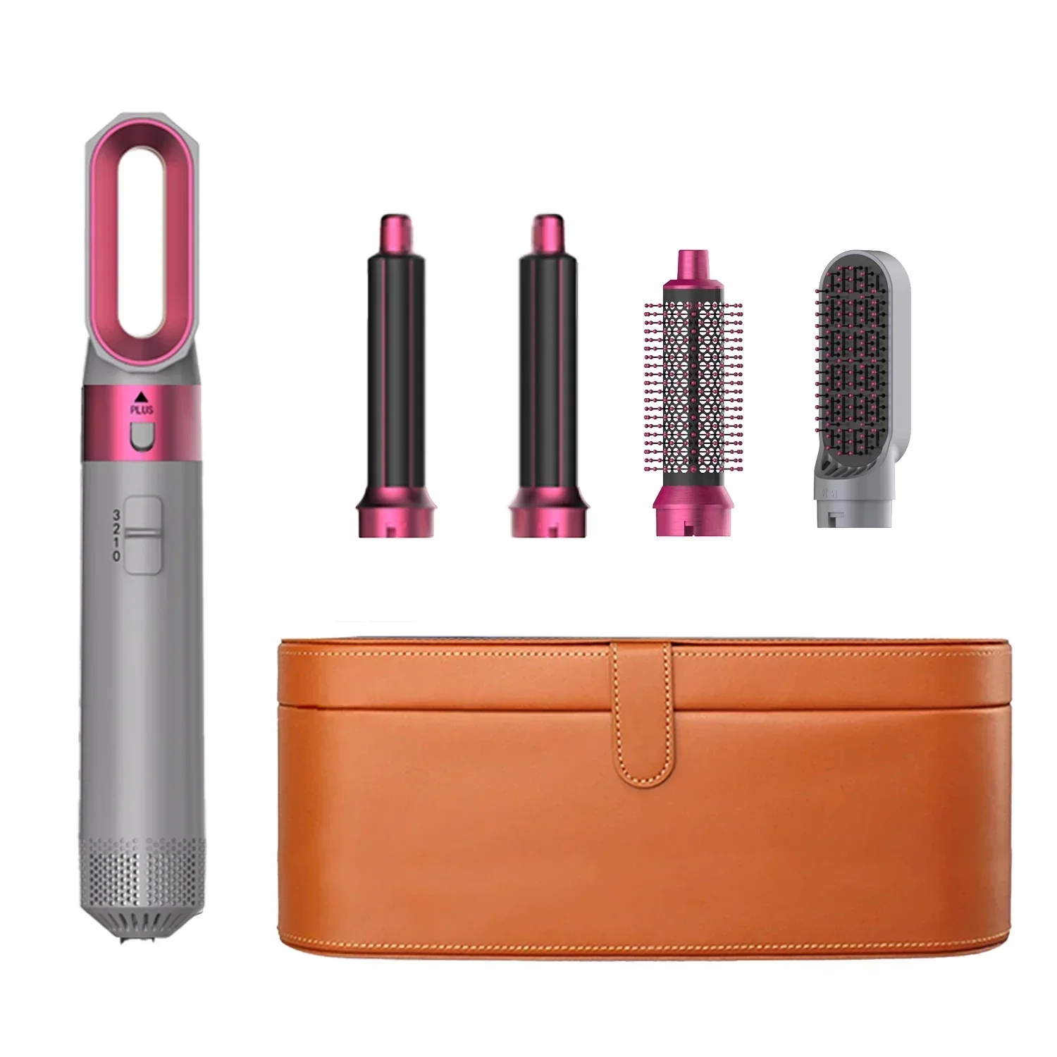5 In 1 Hair Dryer Brush And Styler Kit Professional Hot Air Comb Curling Iron Hair Straightener For Volumizing And Styling - Image 8