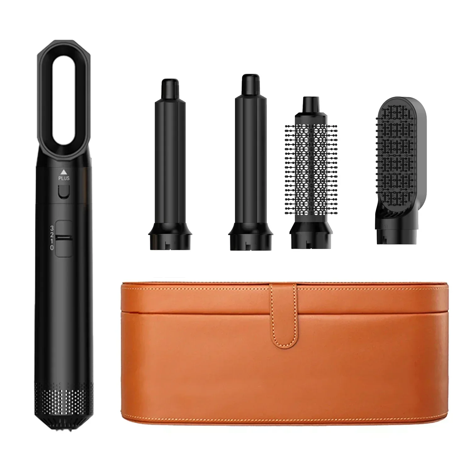 5 In 1 Hair Dryer Brush And Styler Kit Professional Hot Air Comb Curling Iron Hair Straightener For Volumizing And Styling - Image 7