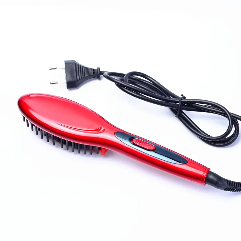 New Professional Electric Hair Straightener Comb Hair Brush Straightening Irons EU/ US/ UK/AU Plug - Image 9