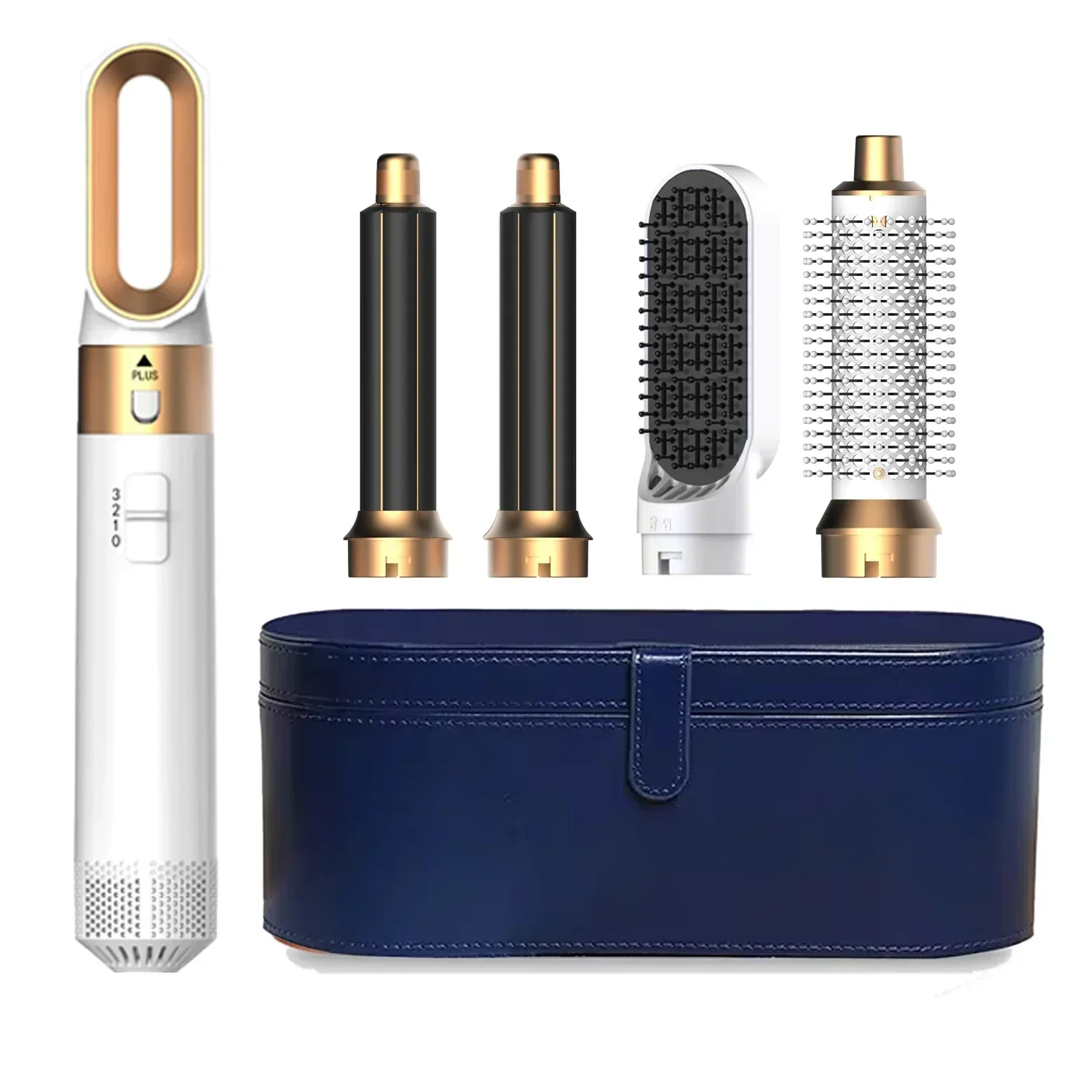 5 In 1 Hair Dryer Brush And Styler Kit Professional Hot Air Comb Curling Iron Hair Straightener For Volumizing And Styling - Image 9